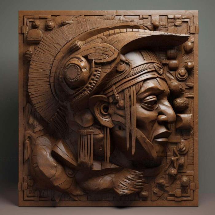 نموذج ثلاثي الأبعاد لآلة CNC 3D Art 